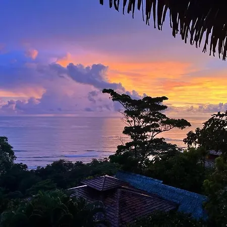 Villa Amor Del Mar With Breathtaking View Of Ocean & Jungle Dominical Exterior photo